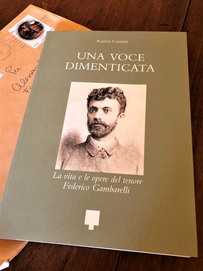 Il libro sul Tenore Federico Gambarelli letto da Alessandra Facchinetti